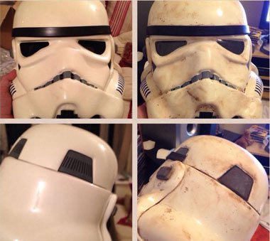 Stormtrooper Helmet Weathering Review